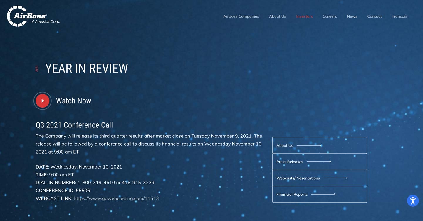 building investor views