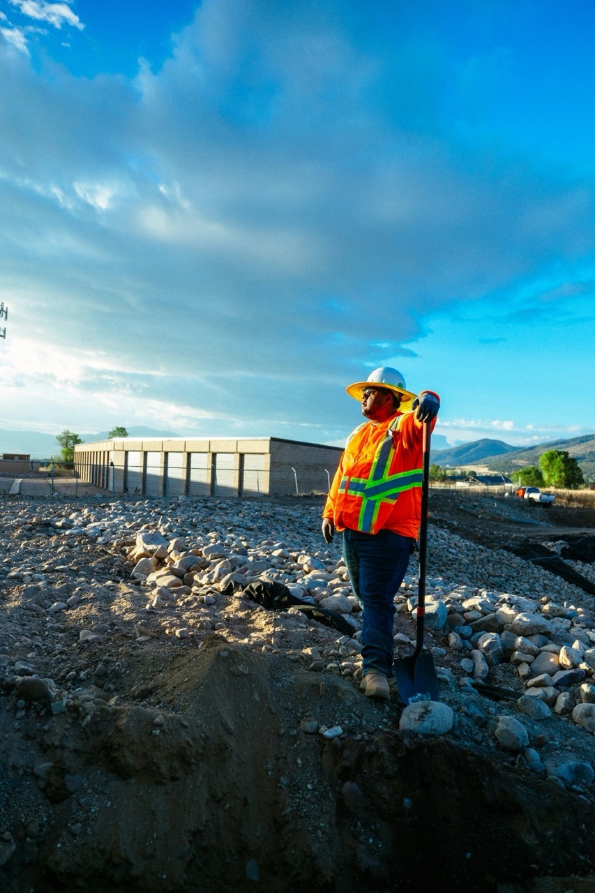 Branded contractor website design for local construction companies